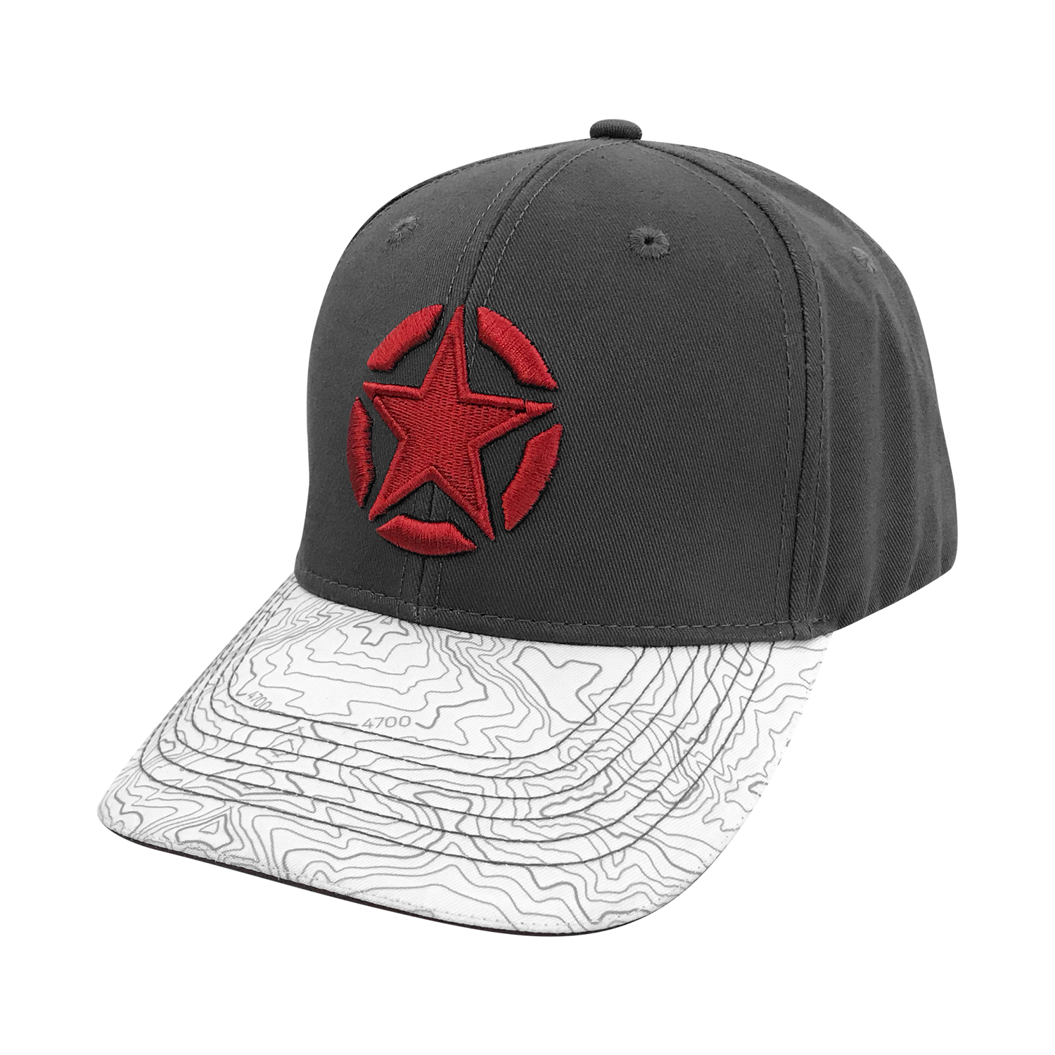 Topographic Star Hat
