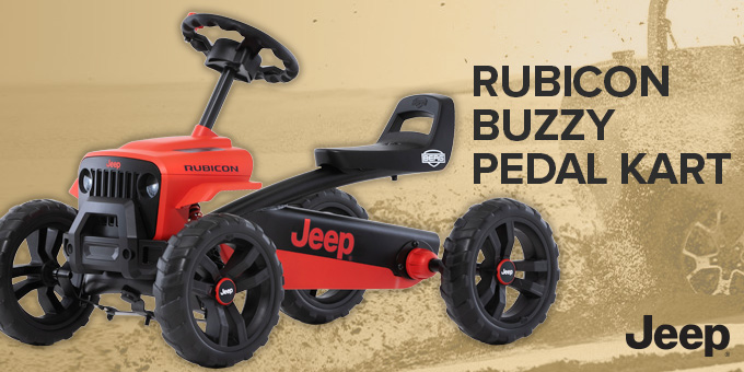 Jeep® Rubicon Buzzy Pedal Kart